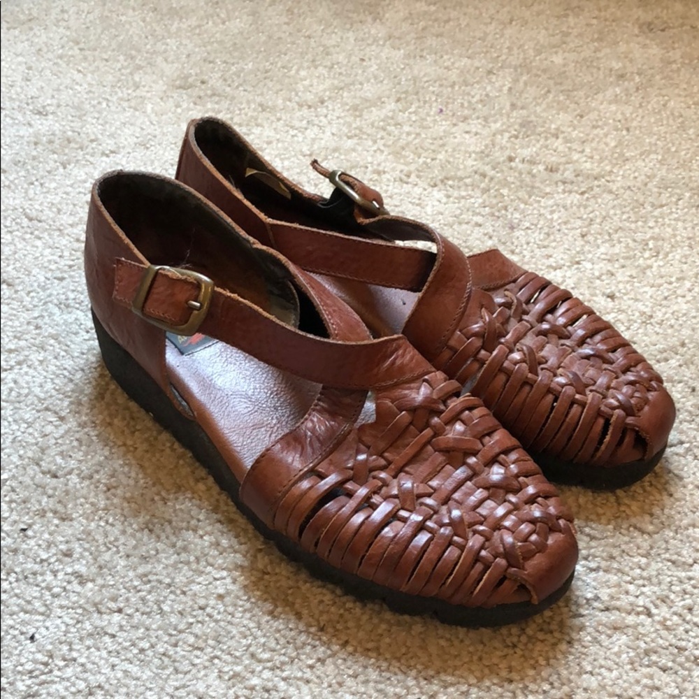 Leather sandals